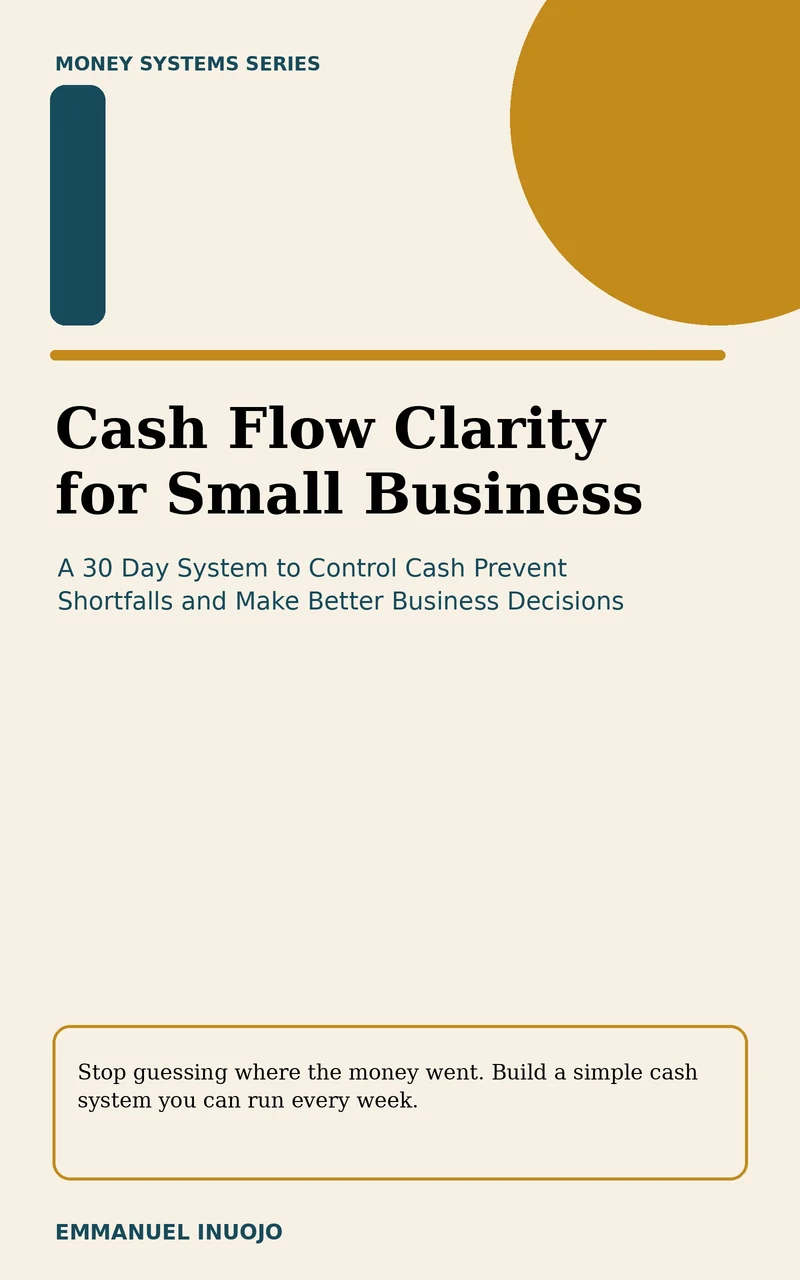 Front cover of Cash Flow Clarity for Small Business by Emmanuel Inuojo