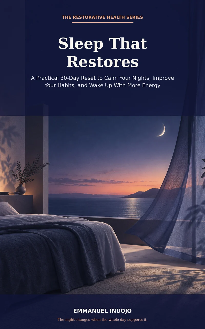 Front cover of Sleep That Restores by Emmanuel Inuojo